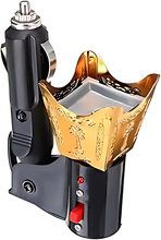 Load image into Gallery viewer, Electric Incense Burner Bakhoor Oud Burner Mini Car Incense Burner Metal.
