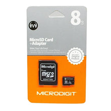 Load image into Gallery viewer, microDigit memory stick and 8GB adapter
