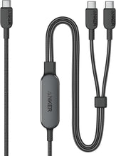 Load image into Gallery viewer, Anker USB C Cable, 4ft 2-in-1 USB C to USB C Cable 140W Max, Fast Charging
