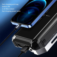 Load image into Gallery viewer, Camping Light 5in1 100W Smart USB power bank 20000MAh black
