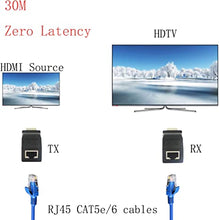 Load image into Gallery viewer, HDMI to RJ45 Network Cable Extender Converter
