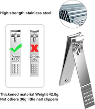 Load image into Gallery viewer, Manicure, Pedicure Kit, Nail Clippers Set of 12Pcs, Professional Grooming Kit, Nail Tools
