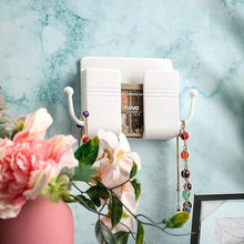 Load image into Gallery viewer, Wall Mount Phone Holder Phone Stand . Multi Purpose Phone Charging Dock 2pieces
