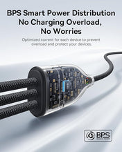 Load image into Gallery viewer, Baseus 3-in-1, 100W Multi Charging USB C to USB C Cables, 1.5M
