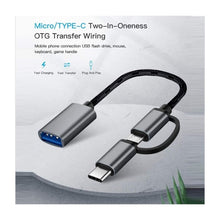 Load image into Gallery viewer, Nyork Dual OTG USB to type-micro
