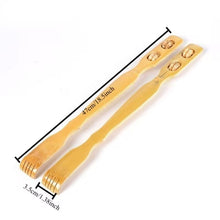 Load image into Gallery viewer, 2 Piece  Wood That Serves As Both a Back Scratcher And a Massage Roller
