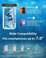 Load image into Gallery viewer, Nyork waterproof bag for mobile phones
