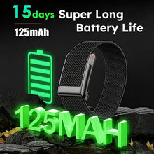 Load image into Gallery viewer, Smart Fitness Tracker Bracelet without Screen, Heart Rate Monitor, Calorie Counter black
