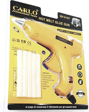 Load image into Gallery viewer, CARLO Professional Hot Melt Glue Gun with 5 Pieces Glue Stick
