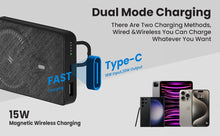 Load image into Gallery viewer, Brave Pocket Wireless Fast Charger Power Bank 10000 mAh
