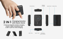 Load image into Gallery viewer, Brave Pocket Wireless Fast Charger Power Bank 10000 mAh
