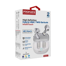 Load image into Gallery viewer, Promate High-Definition Hybrid ANC TWS Earbuds with IntelliTouch
