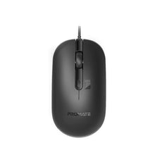 Load image into Gallery viewer, promate ergonomic wired optical mouse 2400dpi
