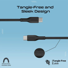 Load image into Gallery viewer, promate 3Pcs High Tensile Strength Data  Charge USB-C Cable kit
