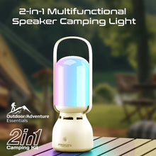 Load image into Gallery viewer, Promate Portable Multifunctional Bluetooth Speaker Camping Light
