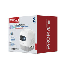 Load image into Gallery viewer, Promate Ultra-Portable 4K Wireless DLP Projector with touch controls
