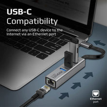 Load image into Gallery viewer, Promate Gigahub-c Usb C Hub With Ethernet Adapter

