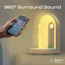 Load image into Gallery viewer, Promate 3-in-1 Bluetooth Speaker wilress charger with night lamp

