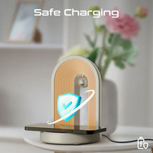 Load image into Gallery viewer, Promate 3-in-1 Bluetooth Speaker wilress charger with night lamp
