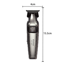 Load image into Gallery viewer, Kemei 10w Strong Powerful Hair Clipper Anti-slip Handle USB Hair Trimmer
