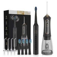 Load image into Gallery viewer, Eislerpro Rechargeable Electric Toothbrush Multi-Purpose Dental Flosser for Teeth Cleaning
