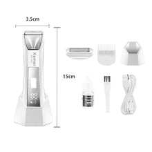 Load image into Gallery viewer, KEMEI Professional Hair Trimmers Clippers Usb Rechargeable Electric Trimmer
