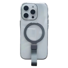 Load image into Gallery viewer, iPhone case with clear Magnetic Protection Case Hanging Rope Finger
