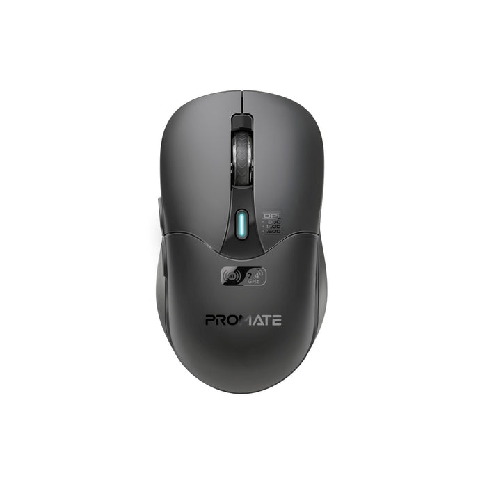 promate dual mode wireless mouse with bluetooth and 2.4ghz connectivity