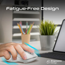 Load image into Gallery viewer, promate dual mode wireless mouse with bluetooth and 2.4ghz connectivity

