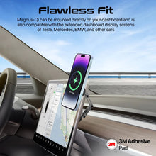 Load image into Gallery viewer, Promate SecureGrip ™ 360° Cradleless 15W Magsafe Compatible Wireless Car Charger
