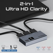 Load image into Gallery viewer, Promate Ultra-HD 8K@60Hz HDMI® Switch with Smart Touch Control
