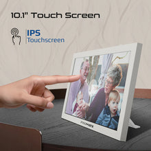 Load image into Gallery viewer, promate 10.1" Vibrant Full HD Smart Multimedia Wi-Fi Digital Photo Frame
