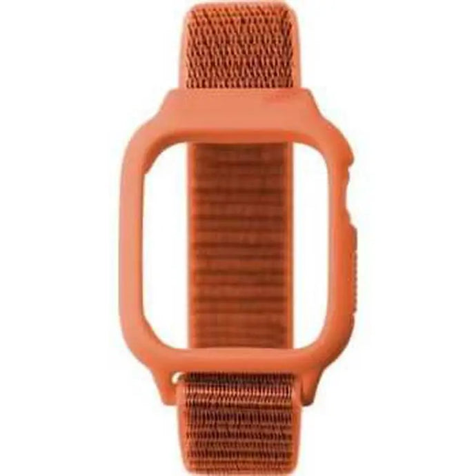 Porodo Nylon Smart Watch Band With Shockproof Case For Apple Watch 40-38