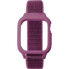 Load image into Gallery viewer, Porodo Nylon Smart Watch Band With Shockproof Case For Apple Watch 40-38
