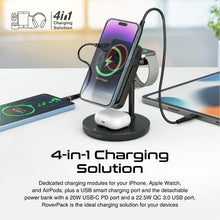 Load image into Gallery viewer, Promate 4in1 Magsafe Charging station Wireless charging Powerbank
