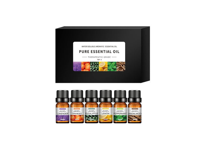 6pcs X 10 Ml Essential Aromatic Oils