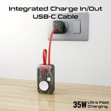 Load image into Gallery viewer, Promate 35w Smartphone and apple watch charging power bank 10000
