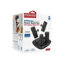 Load image into Gallery viewer, Promate 4-Piece Power Bank Kit includes four compact and portable chargers
