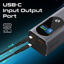 Load image into Gallery viewer, Promate Aluminum crafted pd3.1 power Bank 160W and 27600mAh

