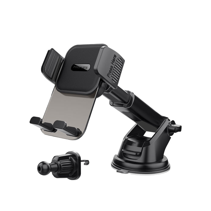 Promate 2in1 Mounting TransHold-ext contains multiple mounting