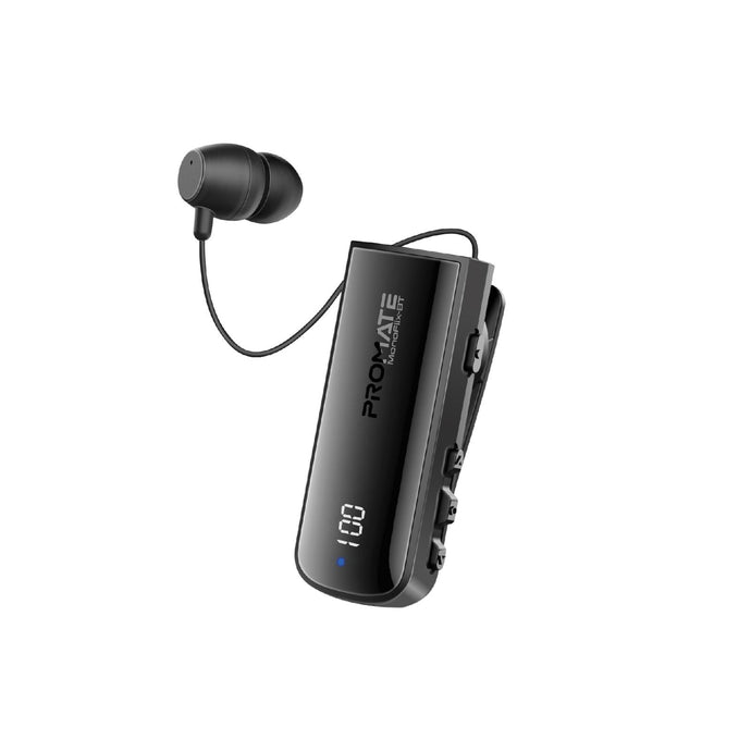 Promate Wireless Mono Earphone This high-definition mono earphone delivers