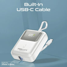 Load image into Gallery viewer, Promate Power Bank 35w Super Speed Built In Usb-c 10000mah
