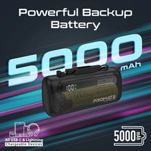 Load image into Gallery viewer, Promate Ultra-Compact Fast Charging Power Bank with Dual foldable USB-C™ &amp; Lightning Connectors
