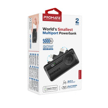 Load image into Gallery viewer, Promate Ultra-Compact Fast Charging Power Bank with In-built USB-C, Lightning
