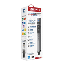 Load image into Gallery viewer, promate Universal Intuitive Wireless Presenter with Stylus Pen
