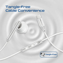 Load image into Gallery viewer, Promate High Fidelity USB-C ENC Mono Wired Earphone
