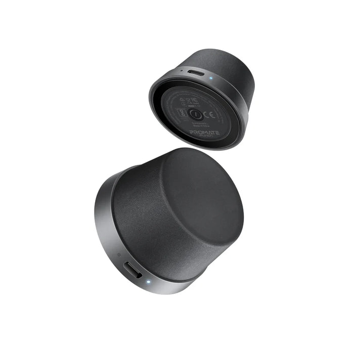 Promate High-Fidelity Mini Bluetooth Speaker with MagSafe Compatible Base