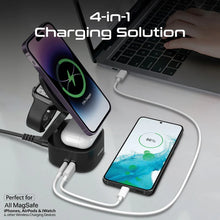 Load image into Gallery viewer, Promate 65W GaNFast™ Foldable MagSafe Compatible Wireless Charging Station
