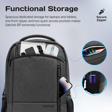 Load image into Gallery viewer, Promate SleekComfort™ 15.6" Laptop Backpack With Multiple Pockets
