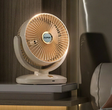 Load image into Gallery viewer, multi-function desktop fan wall hanging and vertical table dual purpose  USB charging
